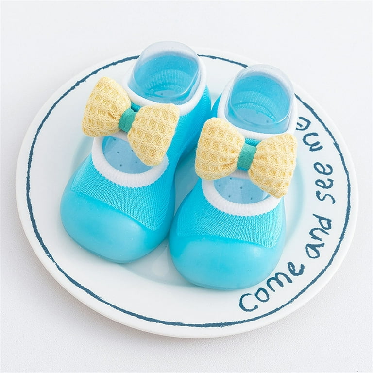 Boys Dress Shoes Size 3 White Toddler Kids Baby Boys Girls Shoes Cute Bowknot Soft Antislip Wearproof Socks Shoes Crib Shoes Prewalker Sneaker Toddler