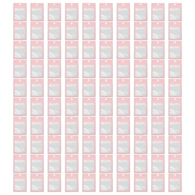 Miangastore 100 Pcs Sacs Scellés Multifonctionnels pour Bijoux, Sacs de Rangement Scellés