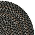 thumbnail image 2 of Colonial Mills  Rustic Oval Indoor Braided Rug Black 2X9 8' Runner Oval, 2 of 3