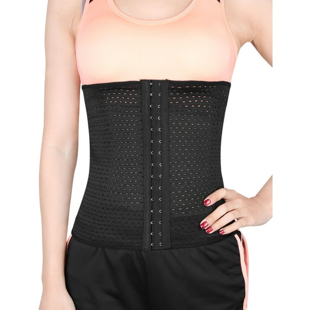 Unique Bargains Black Xxl High Waist Postpartum Abdominal Belt Belly Shapewear Walmart Com Walmart Com