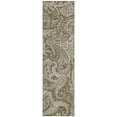 thumbnail image 2 of Addison Rugs Chantille Indoor/Outdoor Transitional Paisley Chocolate Washable Runner Rug, 2'3" x 7'6", 2 of 6