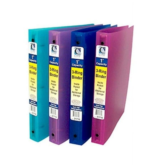 C-Line Products Inc CLI31710 C Line 3 Ring Binder 1In Capacity