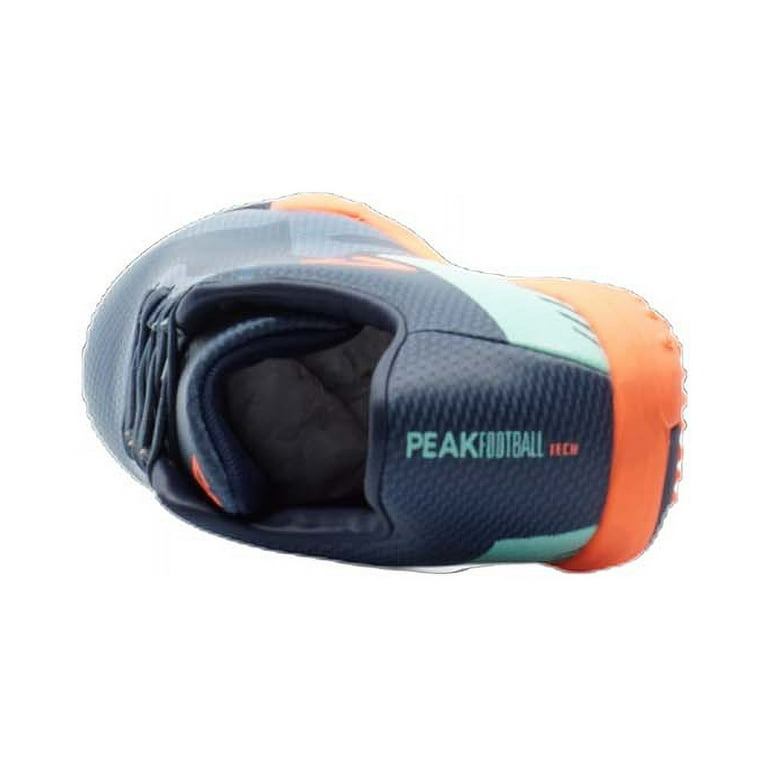 EW9260F Kids Youth Peak TF Turf Navy Orange Outdoor Soccer Shoes
