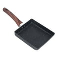 thumbnail image 3 of Tamagoyaki Frying Pan, Aluminum  Thermal Conductivity Breakfast Flat Pan Multiple Purpose  For Dorm S,L, 3 of 8