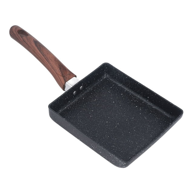 Rectangle Frying Pan,Breakfast Flat Pan Rectangle Non Stick Frying Pan Japanese Omelette Pan Ultimate Reliability