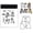 HG-YX855, variant on Rxuiael Stamps and Cutting Dies Sets for 2025-2026 Stamps Dies Card Crafting for Card Making