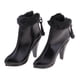 thumbnail image 4 of Zapatos de bota de tobillo de tacón alto 1/6 para femenina B de 12 '' HT Negro Zulema Figura de acción Tacones altos, 4 of 8