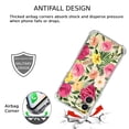 thumbnail image 4 of Red Flower Case for iPhone 11,Aesthetic Colourful Floral Pattern Soft TPU Full Cover Case, 4 of 5