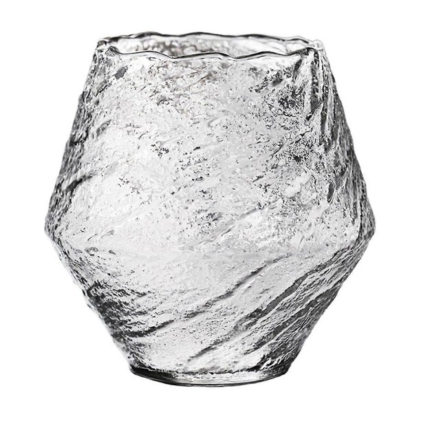 Japanese Handmade Hammered Whiskey Glass Heat-resistant Juice Cup Liquor Whisky