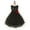 Black, variant on XBASW Kids Toddler Girls Princess Dresses Lace Tulle Dress Flower Girl Wedding Bridesmaid Party Grown for 3-10 Years