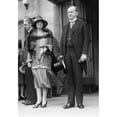 thumbnail image 2 of President Calvin Coolidge And First Lady Grace Coolidge Attending Easter Services. April 17 History, 2 of 2