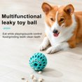 thumbnail image 1 of Dog Leakage Toy Ball Interactive Toy Promotes Healthy Eating Habits Bite Resistant Multi-functional Toy for Small Medium Dogs Royal Blue One Size, 1 of 13