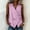 003 Pink, variant on Womens V Neck Wrap Tank Tops Casual Sleeveless Tie Side Ruched Vest Summer Loose Elegant Work Shirts