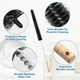 thumbnail image 3 of Detetap Dryer Vent Cleaner Kit - Household Cleaning Supplies, Dryer Lint Brush, Refrigerator Long Coil Brush, Flexible Lint Remover, Pet Hair Remover Home Essential Cleaning Tool,2 Pack, 3 of 11