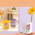thumbnail image 4 of Paquete de 100 pegatinas, pegatinas My Melody para ordenador portátil, botella de agua, monopatín, coches, parachoques, lindas pegatinas rosas para adultos, adolescentes, niños y n, 4 of 5