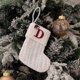 thumbnail image 1 of Calcetines Navideños de Punto, Bordado con Alfabeto Decorativo, Bolsa de Regalo Festiva, Medias de Lana para Decoración Navideña, Encantador Diseño de Enano, Navidad Blanca, Tamaño Mediano, 18 X 15 C, 1 of 2