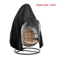 thumbnail image 2 of Cubierta Para Silla De Huevo Colgante Para Exteriores Tela De Poliéster Cubierta Impermeable Para Silla De Patio Protector De Cubierta Antipolvo Para Silla De Columpio De Huevo Con Cremallera Cubierta Monstrate HA026755-01, 2 of 6