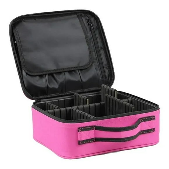 BOLSO PARA MAQUILLAJE ROSA