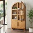 thumbnail image 4 of Better Homes & Gardens Juliet Kitchen Rounded Arch Cabinet, Light Honey, 4 of 14