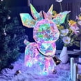 thumbnail image 1 of Caja de regalo con luz LED de ciervo para Navidad, muñeco de nieve, árbol de Navidad, regalo de cumpleaños, regalo para niña, 1 of 5