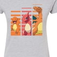 thumbnail image 3 of Pokémon - Charmander Evolutions - Juniors Fitted Graphic T-Shirt, 3 of 5
