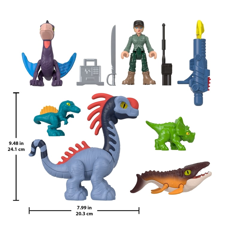 Fisher-Price Imaginext Jurassic World Rebirth Set with 6 Action