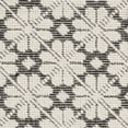 thumbnail image 5 of SAFAVIEH Vermont Orval Geometric Floral Wool Runner Rug, Ivory/Black, 2'3" x 8', 5 of 6