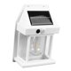 thumbnail image 3 of Outdoor Solar Tungsten Wall Light 1800mAh Waterproof Motion Sensing Exterior Wall Mount Lighting for Yard Wall Decor White, 3 of 5