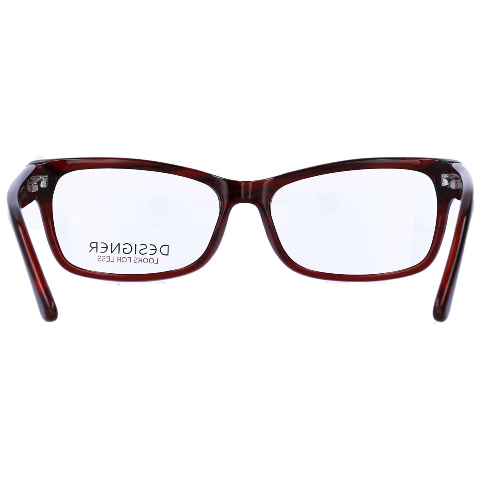 Trend By Dna Women's Rx'able Eyeglasses, A4022, Red Stripe, 54-15-135