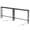 Black | 2 Pack, variant on IVV 2 Pack Narrow Entryway Console Table with Charging Station, Skinny Behind Couch Table, 39.4" Sofa Tables for Living Room, Hallway, Foyer, Black