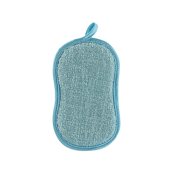 Miayilima Kitchen Cleaning Supplies 6 Scrub Sponges Double Sided Dishwashing Sponge Scrub Brush Suitable for Kitchen Garage Bathroom Home Cleaning