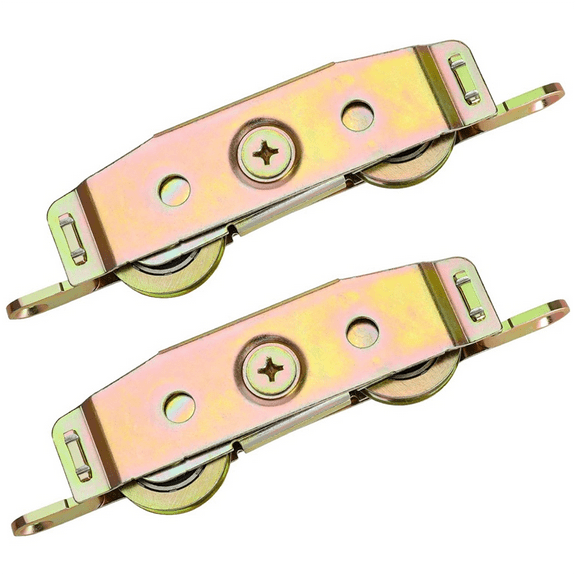 New Arrivals Heavy-Duty Sliding Door Rollers, 2Pcs Roller for Courtyard Doors