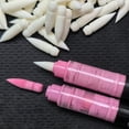 thumbnail image 6 of Nylon Bristles Brush Tip Replacements 1mm-4mm Line Wide for Acrylic Paint Pen, 6 of 8