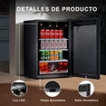 thumbnail image 4 of Frigobar Enfriador Bebidas 90l Puerta Cristal Cerveza Vinos CoolTech BC-90C138, 4 of 7