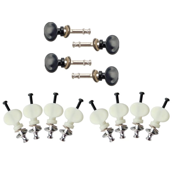 12 Piezas Yuyangstore de Cuerdas de Ukelele Clavijas de Afinación para Piezas de Guitarra de Ukelele