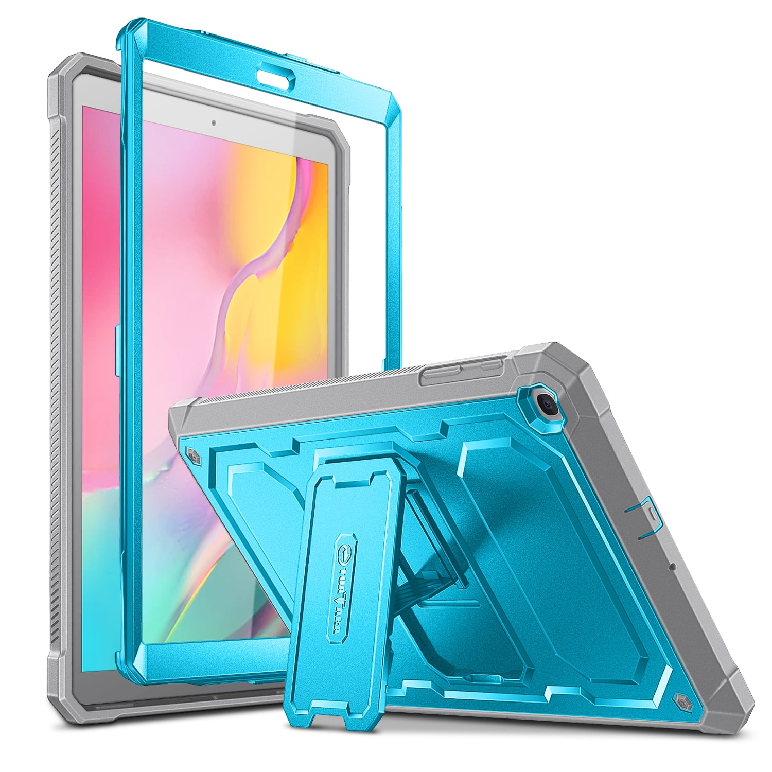 Galaxy Tab A 10.1 SM-T510 Case Grip Stand Shockproof Cover - Walmart.com