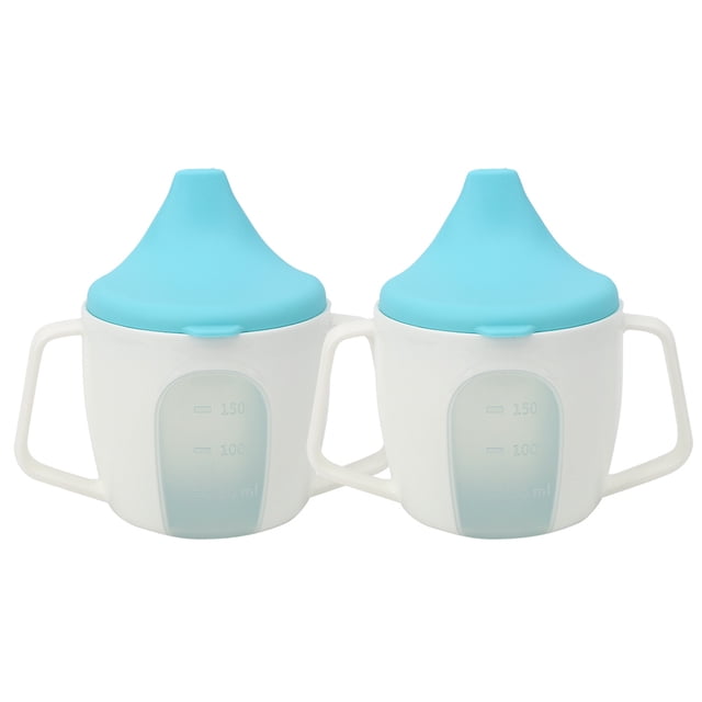 Vaso para bebé de 150 ml, vaso para sorber, vaso para niños, herramientas para aprender a beber y alimentar al bebé.
