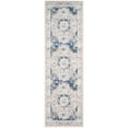 thumbnail image 3 of Safavieh Evoke Teale Bordered Runner Rug, Ivory/Blue, 2'2" x 17', 3 of 11