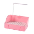thumbnail image 4 of S SERENABLE Automatic Bird Bathtub Bird Automatic Bath Shower for Amazon Conure Parakeet pink, 4 of 9
