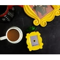 thumbnail image 6 of Friends Peephole Frame 3-Inch Ceramic Mini Planter with Artificial Succulent, 6 of 7