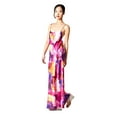 thumbnail image 3 of Silky Watercolor Bias-Cut Maxi Dress, 3 of 6