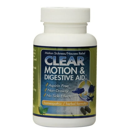 Clear Products Clear Motion & Digestive Aid, 60 (Best Clear Motion Rate)