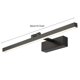 thumbnail image 2 of Modern LEDs Sconce Wall Lamp AC100-240V 9W 40cm/15.7in Bathroom Mirror Light Fixture Indoor Wall Lamp 3000K/4000K/6000K 3 Colors, 2 of 5