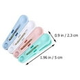 thumbnail image 2 of EXHUMKY 100Ud Clips Para Ropa Antideslizantes De Plástico Azul Para Usar En El Hogar, 2 of 8
