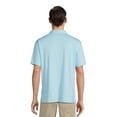 thumbnail image 2 of Ben Hogan Performance Men's Mini Gingham Print Golf Polo Shirt, Sizes S-5XL, 2 of 5