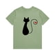 thumbnail image 3 of Blusas y camisas con estampado floral de cuello redondo y manga corta informales con estilo para primavera y verano para mujer OAVQHLG3B Store  lin121212, 3 of 3