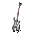 thumbnail image 4 of Miniature Réplique de Guitare Basse Support Modèle Musical Ornements Cadeau Noir, 4 of 7