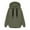 Army Green, variant on Patlollav Womens Winter Warm Hoodie Color Block Pullover Casual Sweatshirt Long Sleeve Tops