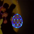 thumbnail image 4 of Color ornaments! Easter Glow In The Dark Egg Decorative Hanging Ornament Atmosphere Light, 4 of 4