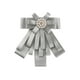 thumbnail image 1 of INSPIRE CHIC Broche de cinta para mujeres, Día de la Madre, lazo, corbata, fiesta de bodas, broches de lazo, gris, 1 of 4